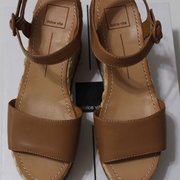 Dolce Vita Tan Espadrille Sandals - Picture 1 of 6